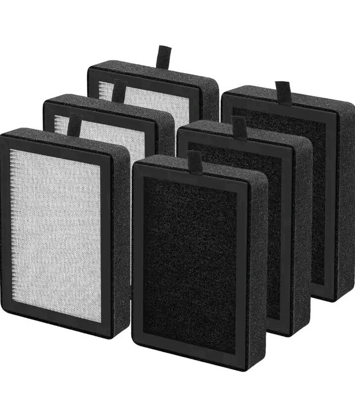 6 Pack LV-H128 Replacement Filter Compatible with LEVOIT LV-H128 / PUURVSAS (HM6