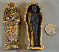 Egyptian Pharaoh Tomb with Sarcophagus King Tut