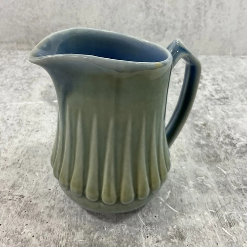 Vintage Irish Wade Jame Borsey Porcelain Pitcher Jug Ireland Raindrop Design 4"