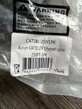 AURUM CABLES CAT5e Terminated Ethernet Cable 250ft