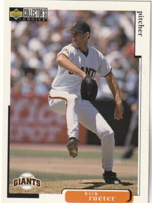 FREE SHIPPING-MINT-1998 Collector's Choice San Francisco Giants #492 Kirk Rueter