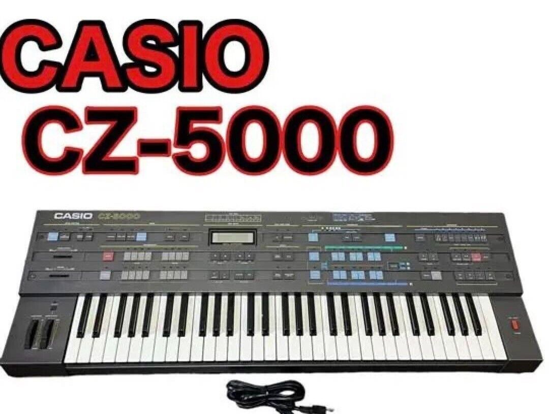 稀少】CASIO カシオ シンセサイザー CZ-5000