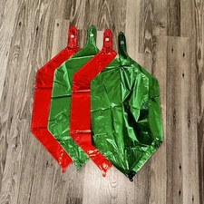 4 Cube Square Christmas Mylar Balloons