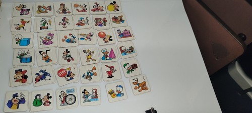 MB Games Vintage 90s Disney Mickey Mouse Memory And Bingo Games - Picture 4 of 7
