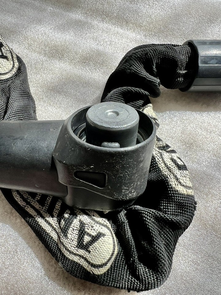 Abus Chain City Chain 1010 85Cm cycle bike lock Gold Secure / 2 Keys eBay