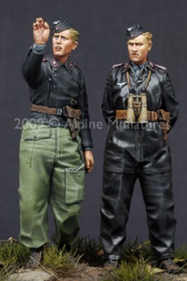 MW22 ALPINE MINIATURES 35086 GERMAN HEER PANZER CREW SET  1/35 FIGURE