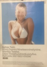 Very Rare Aphex Twin Windowlicker Calendar 1999 VGC