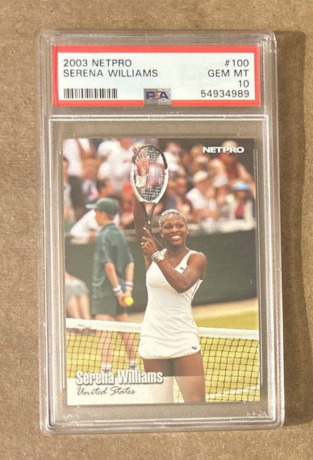 Serena Williams 2003 NetPro #100 Base SP Price Guide - Sports Card
