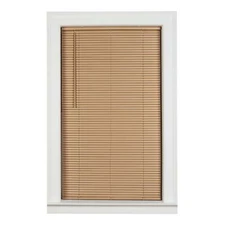Mainstays 1" Cordless Vinyl Room Darkening Mini Blinds