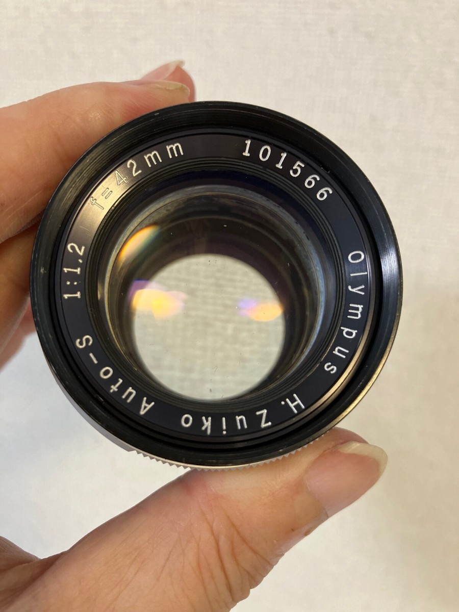 Olympus H Zuiko Auto S 42mm f/1.2 Lens For Pen F FT FV [ N