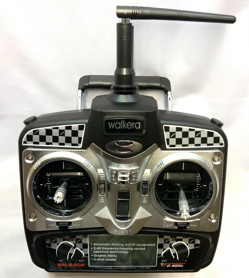 RADIO CONTROL TRANSMITTER WALKERA WK-2402  2.4G 4-CHANNEL HM-CB100-Z-29 - Image 2 of 3