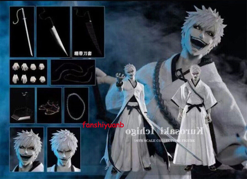 GAMETOYS BLEACH Kurosaki Ichigo Zangetsu 1/6 Action Figure 2