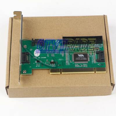 ONE VT6421A 3 Port SATA+IDE Serial HDD ATA PCI Card VIA New