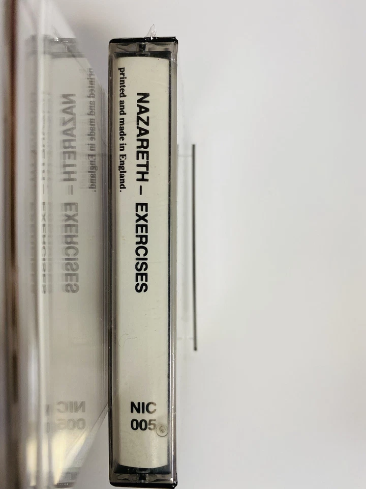 Nazareth 1972 FACTORY SEALED Exercises Cassette Tape NOS - Image 2 of 3
