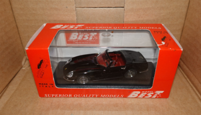 Miniature Best 1/43 Ferrari 275 GTB Spyder, Noire, Diecast, Occasion