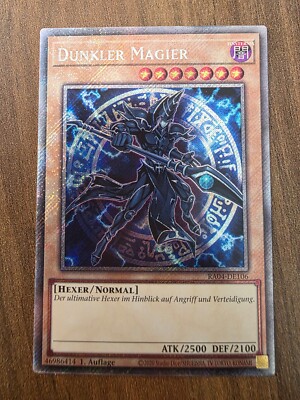 Yu-Gi-Oh! RA04-DE106 Dunkler Magier v6 Plat SecR NM 1st