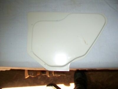 #ad 1 of GreenWorks part # 33306100 10 snowblower side cover OEM part $11.99