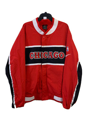 NIKE NBA CHICAGO BULLS ICON SHOWTIME CITY [AJ9147 657] JACKET