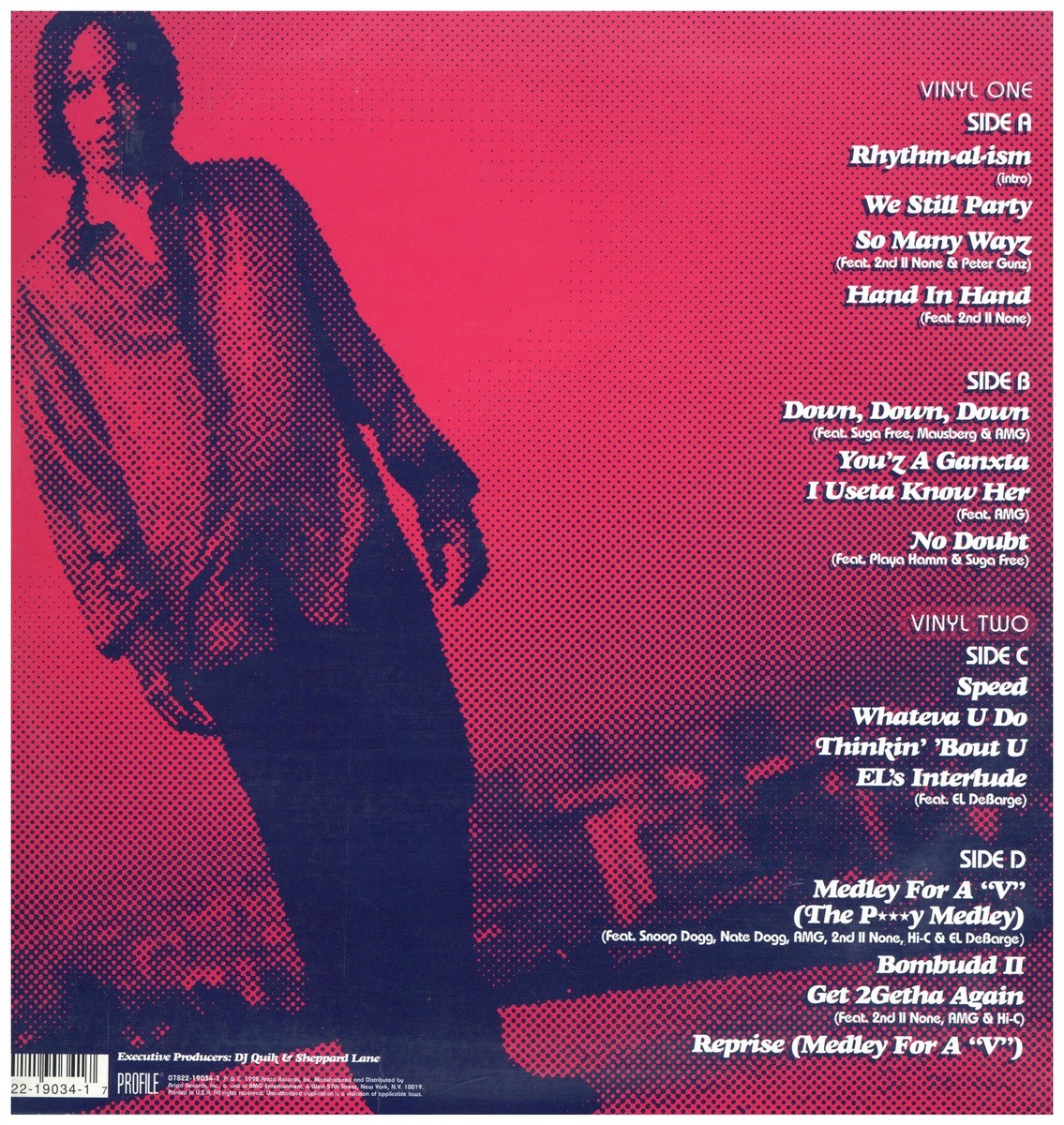 DJ Quik Rhythm-al-ism レコード DJ Quik: Rhythm-Al-Ism Vinyl 2LP — TurntableLab.com