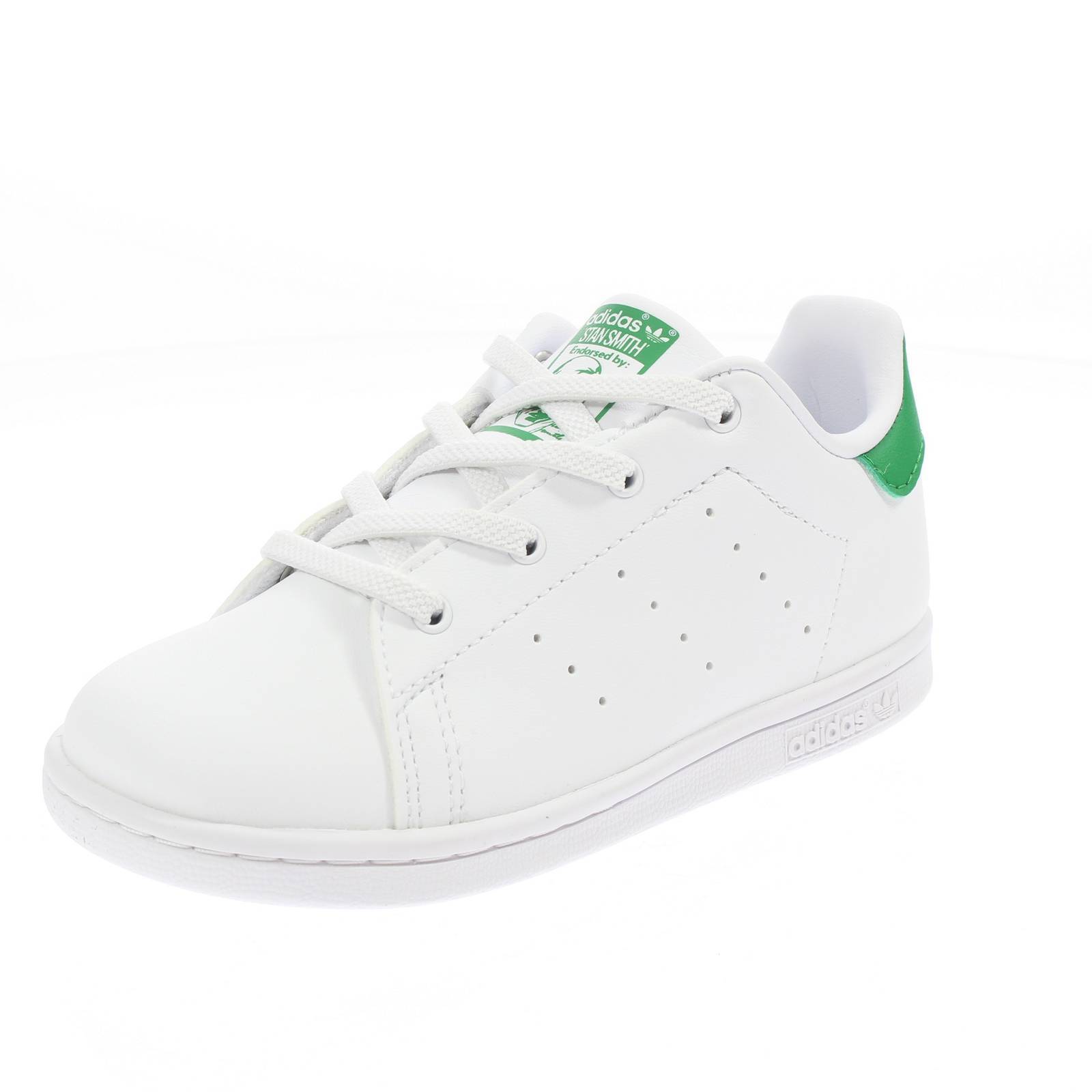 Adidas Originals Stan Smith I El Bianco - Taglia 24 [14cm] Scarpe Bambino