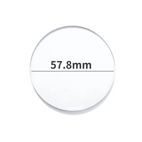 57.8mm Diameter Replacement Curved Cover Lid for Dial Caliper Test Indicator-