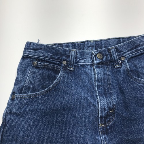 Wrangler Shorts Boys Sz 14 Reg Cut Off Denim Internal Adjustable Waist 5-Pocket - Picture 3 of 20