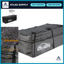 Expandable Hitch Cargo Carrier Bag - 9.5 Cu Ft Soft Waterproof Storage Solution