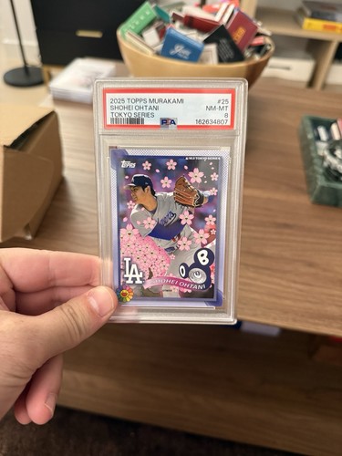2025 Topps Murakami Tokyo Series Takashi Murakami Shohei Ohtani #25 PSA 8