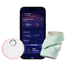 Owlet Dream Sock Smart Baby Monitor - Mint Green -NEW  Unopened 