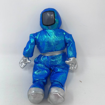 Intel Bunny People Plush Doll Blue Metallic Astronaut Space Man Pentium II 8''