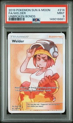 Welder (Full Art) 214/214 Sm-Unbroken Bonds Holo for sale online | eBay