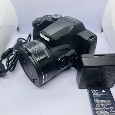 Nikon COOLPIX B600 Black Digital Camera 16MP 60x Zoom Wi-Fi Tested