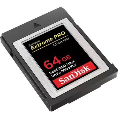 Sandisk Extreme Pro Cfexpress Card 64Gb NEU