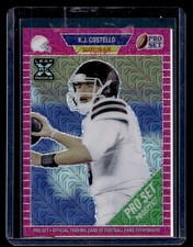 2021 Pro Set Metal K.J. Costello Auto XRC Gold Super #/1