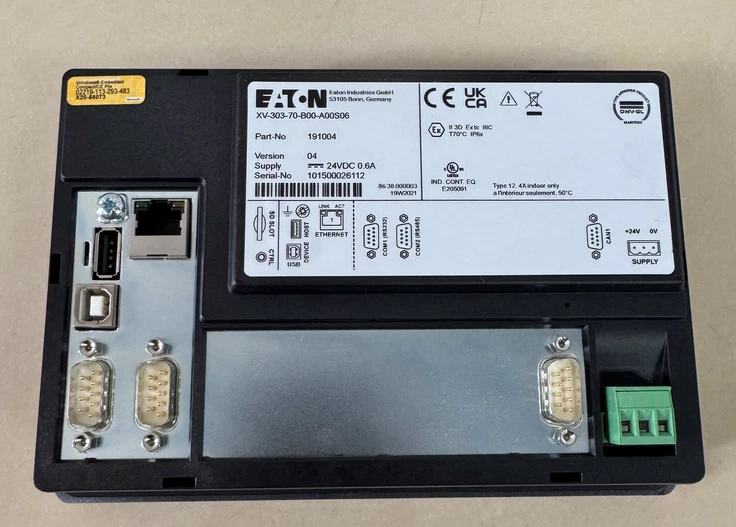 EATON XV-303-70-B00-A00S06 191004 Touch Screen same as photos - Image 2 of 2