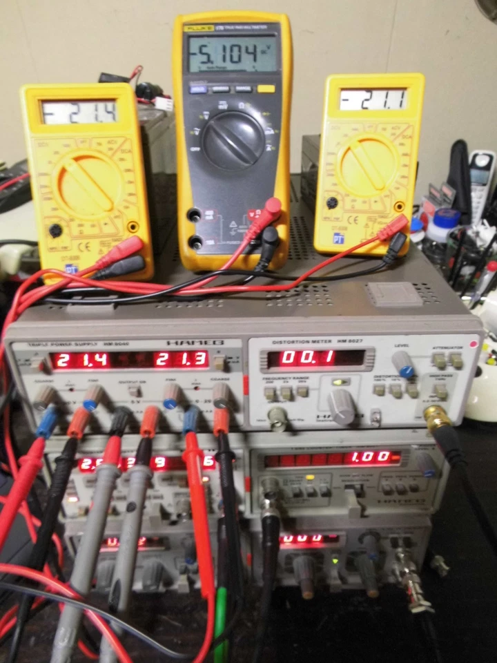 HAMEG : CHASSIS 8001 et MODULES DIVERS SERIE HM80.. - Photo 2/4