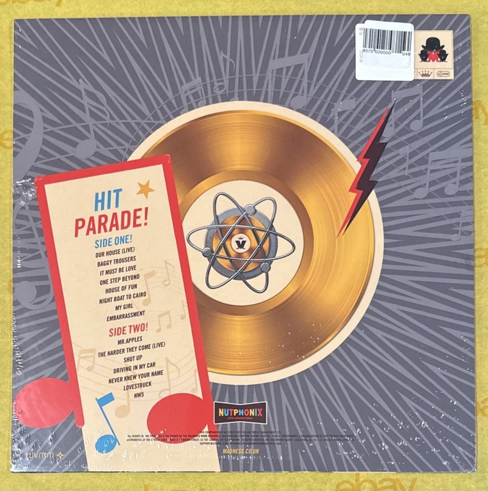 Madness: Hit Parade 2025 RSD Black Friday Opaque Silver Vinyl Edition IN HAND! - Image 3 of 3