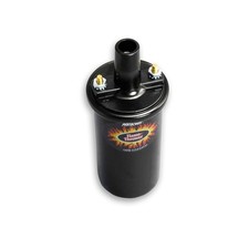 Pertronix 40611 Flame Thrower Ignition Coil Black 40k Volts 3 Ohms Epoxy Filled Pertronix 40611 Flame Thrower Ignition Coil Black 40k Volts 3 Ohms Epoxy Filled