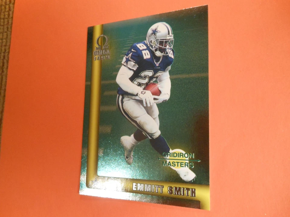 1999 Pacific Omega - Gridiron Masters Emmitt Smith #11 - Image 2 of 4
