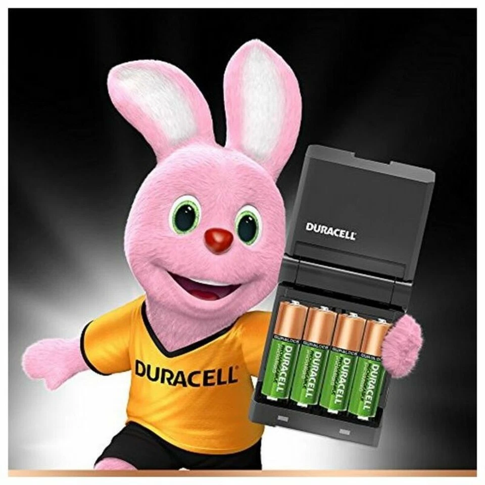 Caricabatterie + Batterie Ricaricabili DURACELL CEF27 2 x AA + 2 x AAA 1700 m - Immagine 2 di 4
