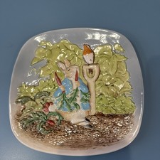 13A - Beswick Scenes of Beatrix Potter Plate 2nd Edition 1980. No Box