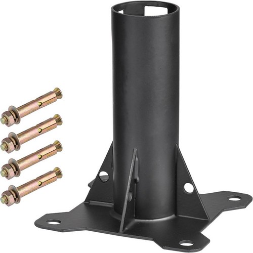 Alloy Sleeve Base Lightweight Alloy Material Safety-Centric Ground Mount - Photo 2/11