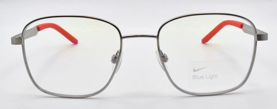 Очки Nike Traveler Flow BL IB3677X 054 блокирующие синий свет 53-19-145 серебристые - Изображение 2 из 3