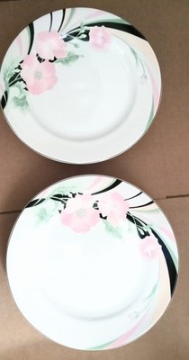 Set of 8 Sango JOLIE Dinner Plates  10.75''