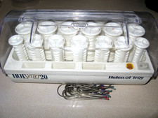HELEN OF TROY HotSetter PRO 20 HOT ROLLERS CURLERS CLIPS Model 1321
