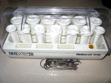 HELEN OF TROY HotSetter PRO 20 HOT ROLLERS CURLERS CLIPS Model 1321