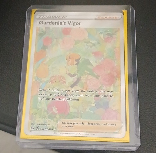 Gardenia's Vigor GG61/GG70 Crown Zenith Galarian Gallery Holo Trainer UR EN