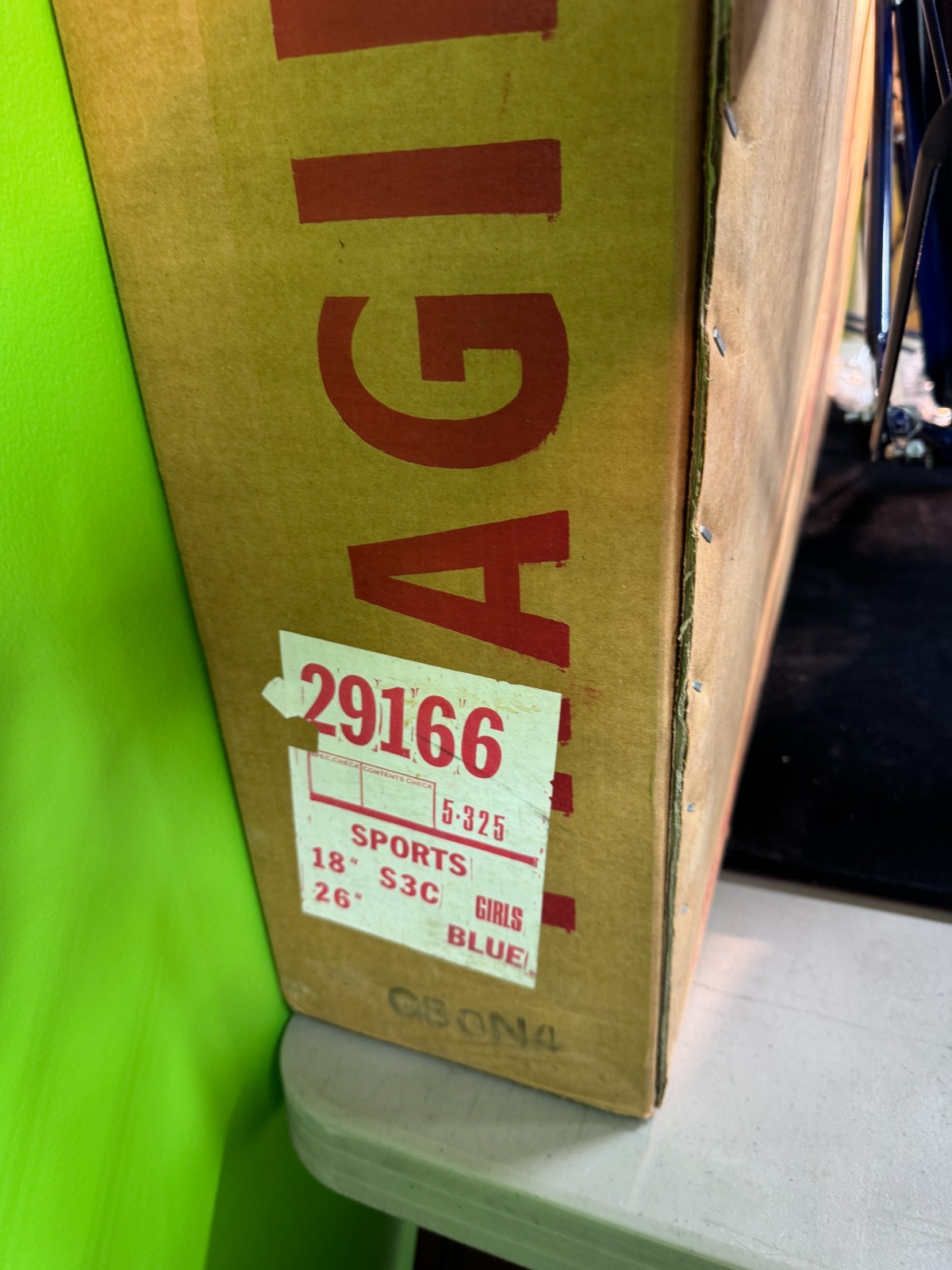 NOS Raleigh SPORT 26" 1979 NEW IN BOX Part out: Orignal BOX 