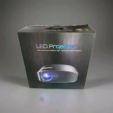 Vamvo Goodee LED Projector 1080 Resolution Keystone 44 - 200 Inch Screen Size