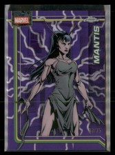 2026 Topps Chrome Marvel Comics #76 Mantis Storm's Purple Lightning #/75